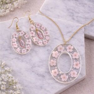 Floral Necklace set